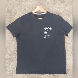 Armani Exchange Black Graphic Tee
